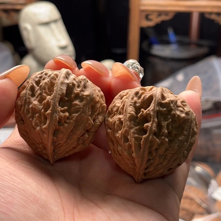 文玩核桃把件楸大胖33
