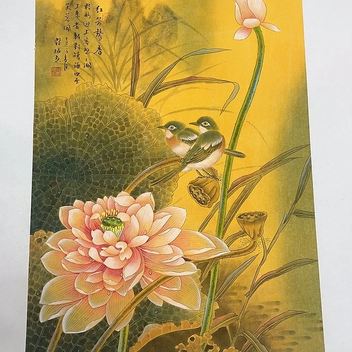 国画宣纸手绘国画作品