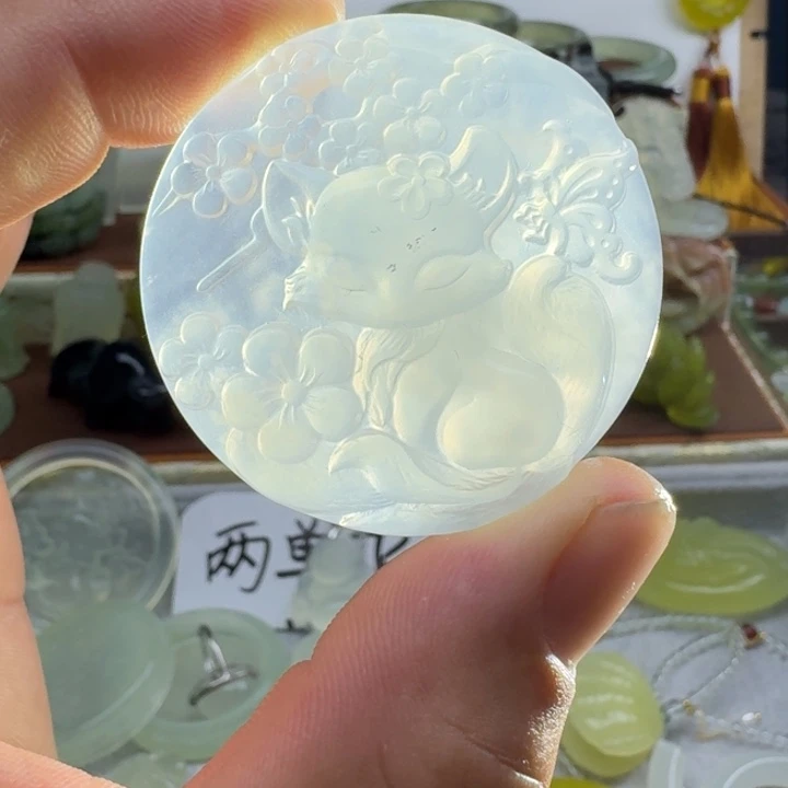 未镶嵌蛇纹石玉颈饰