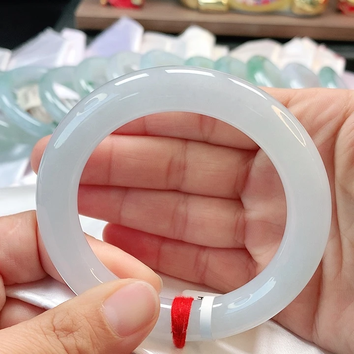 未镶嵌手镯翡翠56胖圆