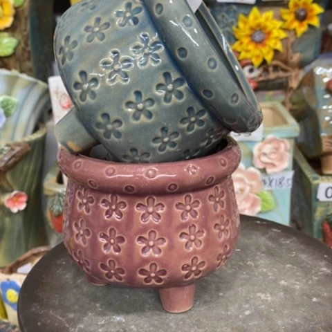 【闪购商品】红陶粗陶材质多肉花盆