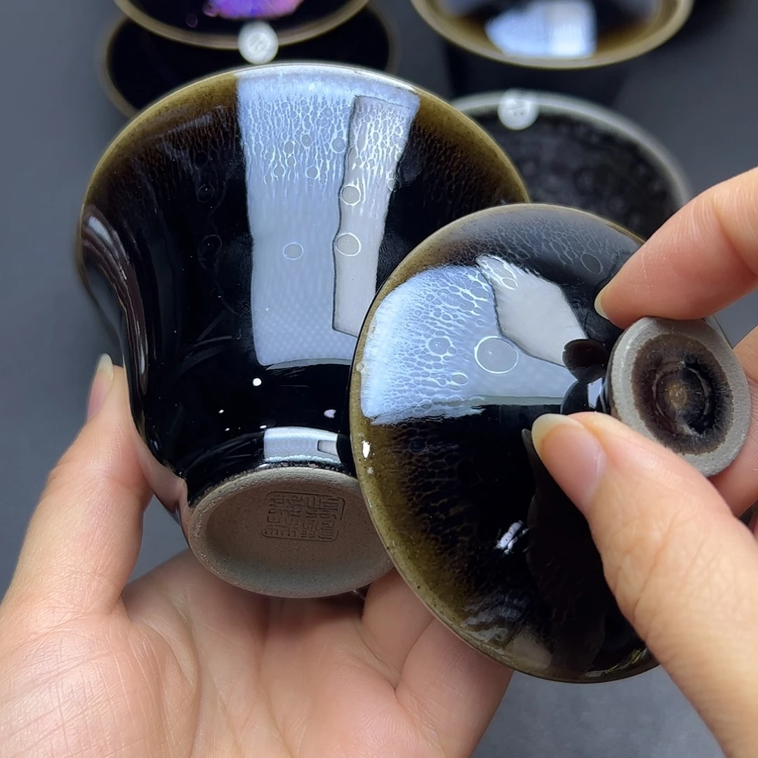 茶盏建窑建盏主人杯