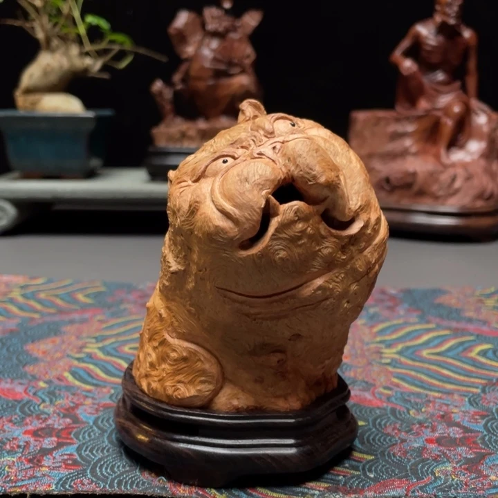 潘***大香榧木恶霸犬荔枝木香炉