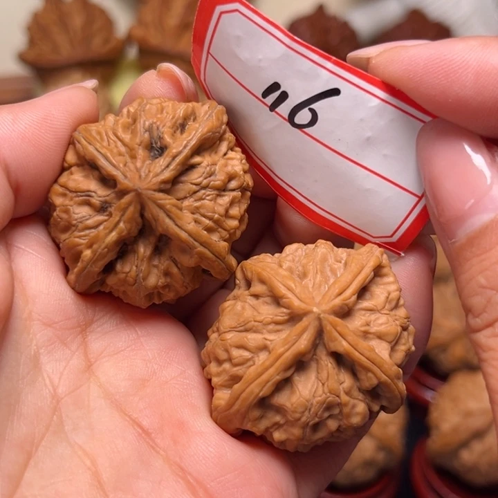 吊坠文玩核桃40全品玉玺正四棱116