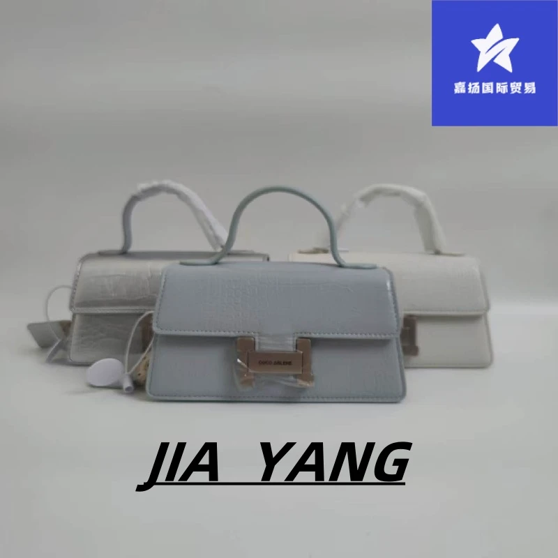 JIA YANG-0605新款进口女手提单肩真皮名牌 JY原创轻奢女包