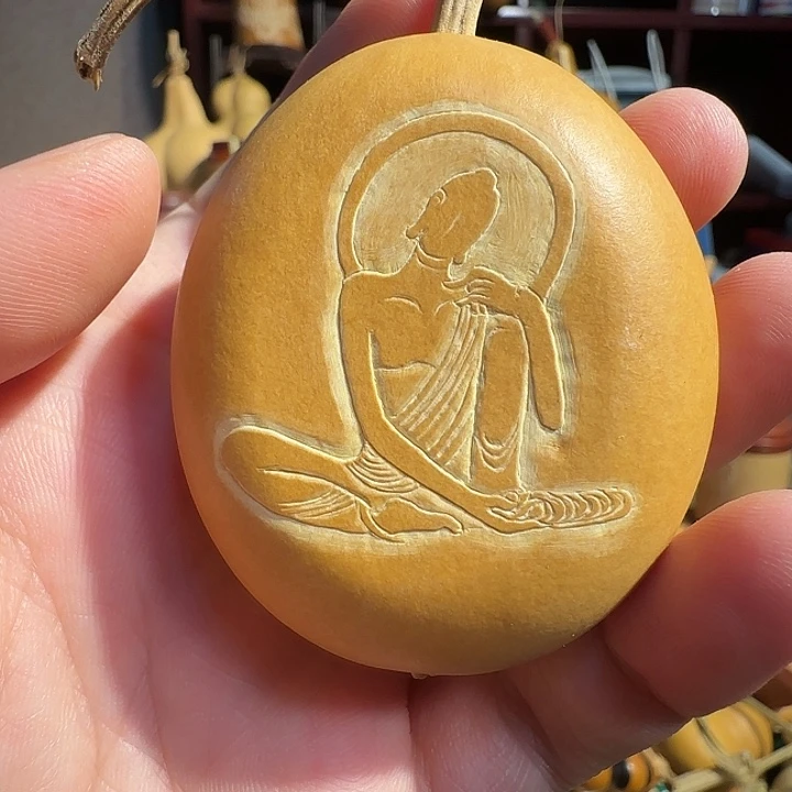 有机玻璃无像佛雕刻