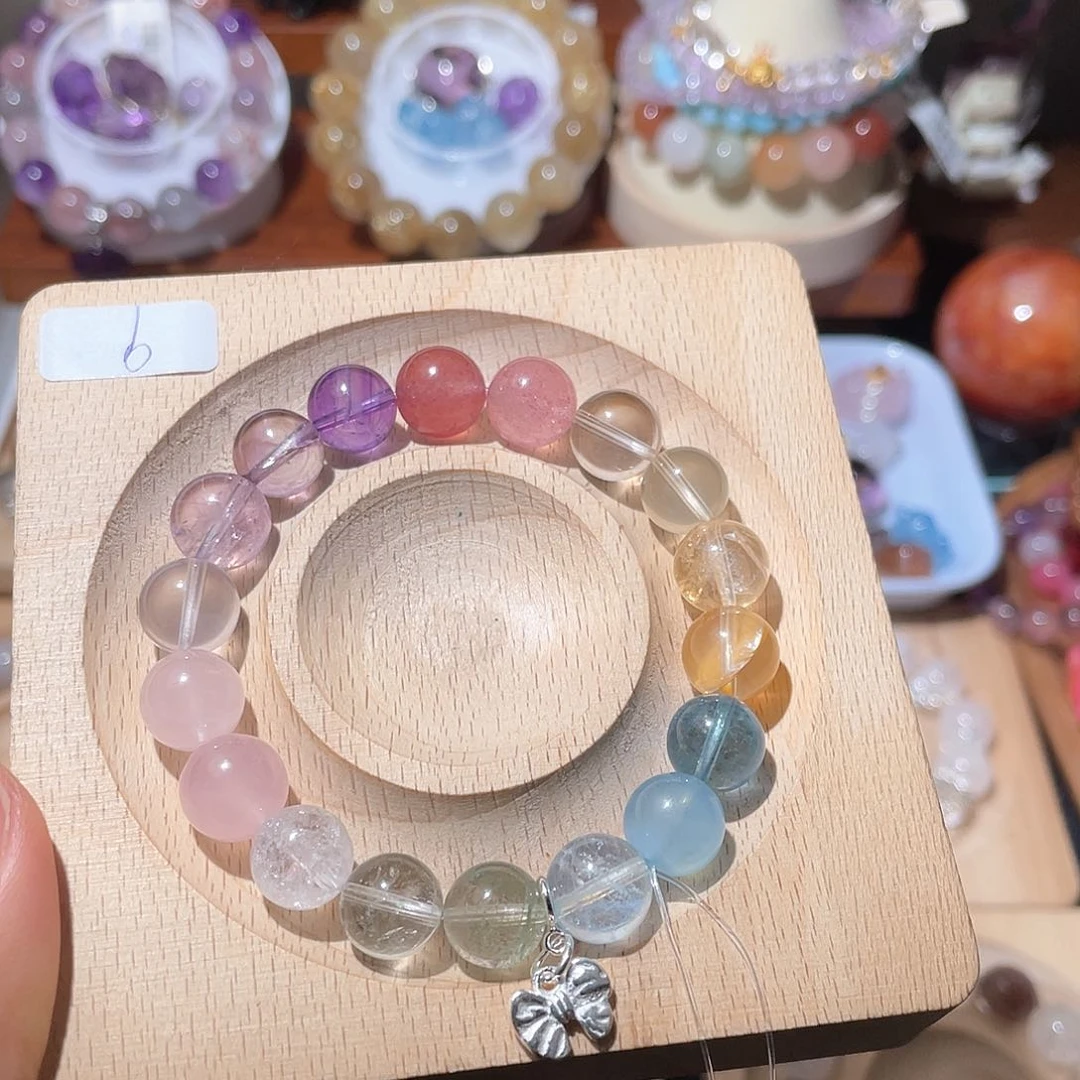 水晶手链未镶嵌咦*10多宝