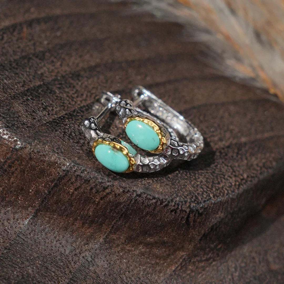 【一菲臻选】HB26-绿松石首饰-S925银镶|BLL1