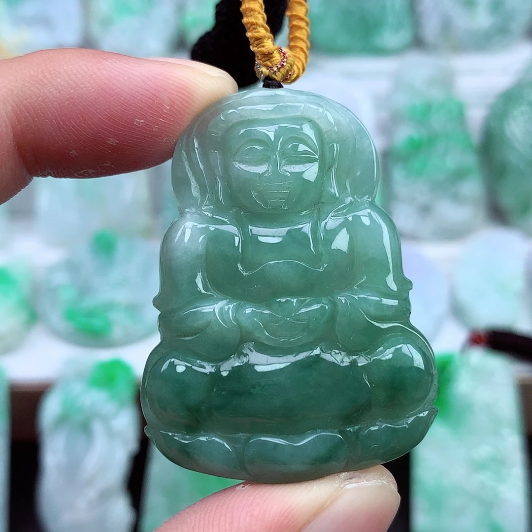 翡翠未镶嵌颈饰翡翠吊坠