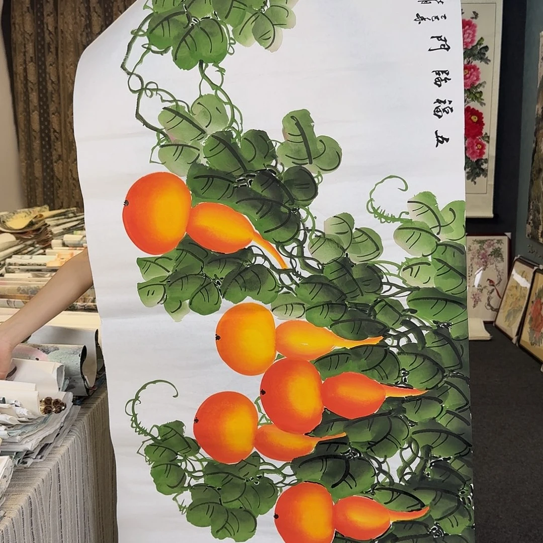 纯手绘的好作品品