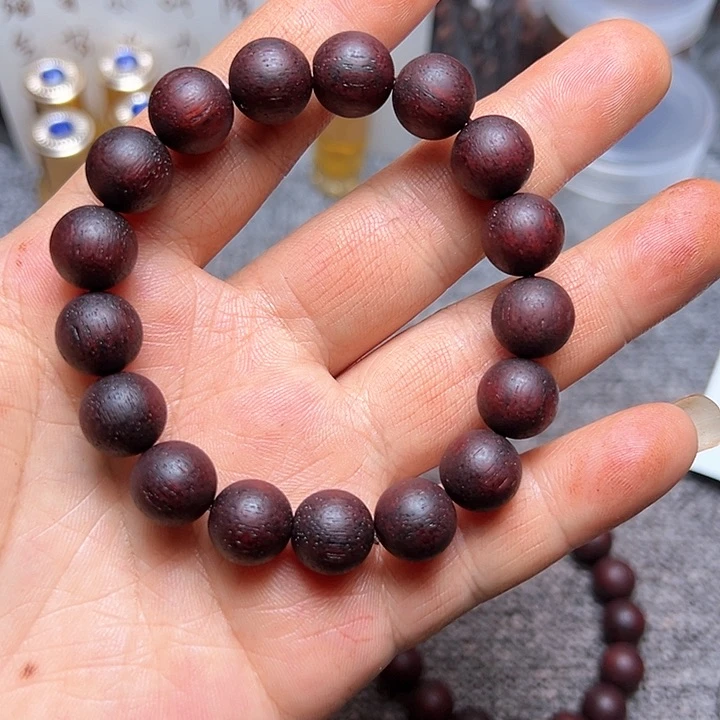 藤类降真香1.2圆柱精品红油黑金发其一