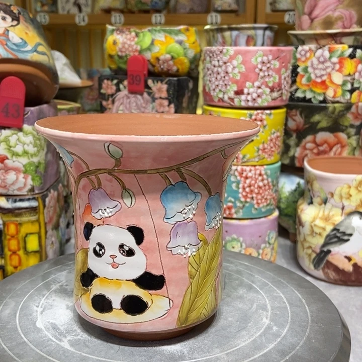 景德镇艺术手绘作品