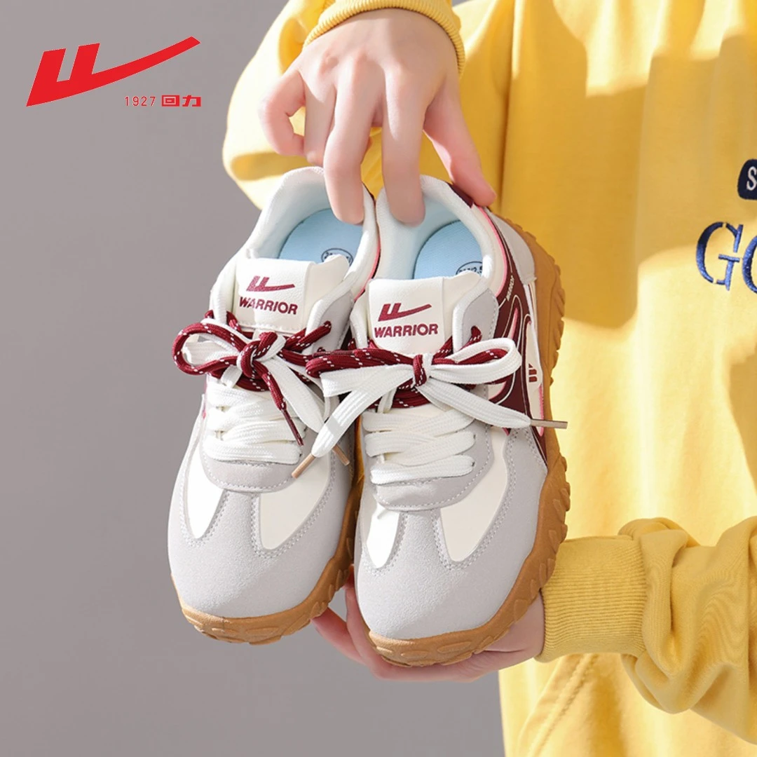 Warrior/回力2025秋季新款德训鞋复古休闲时尚百搭低帮舒适运动鞋