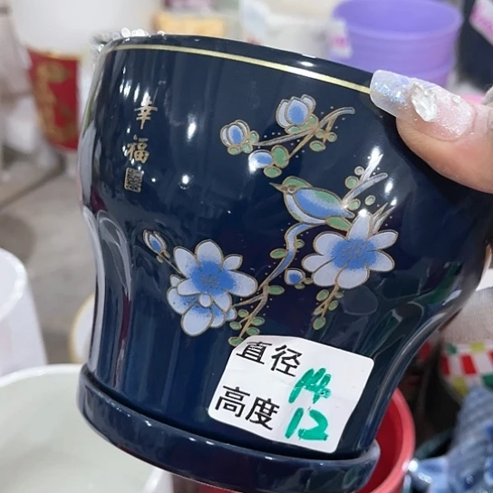 陶瓷外贸尾货多肉绿植陶瓷花盆