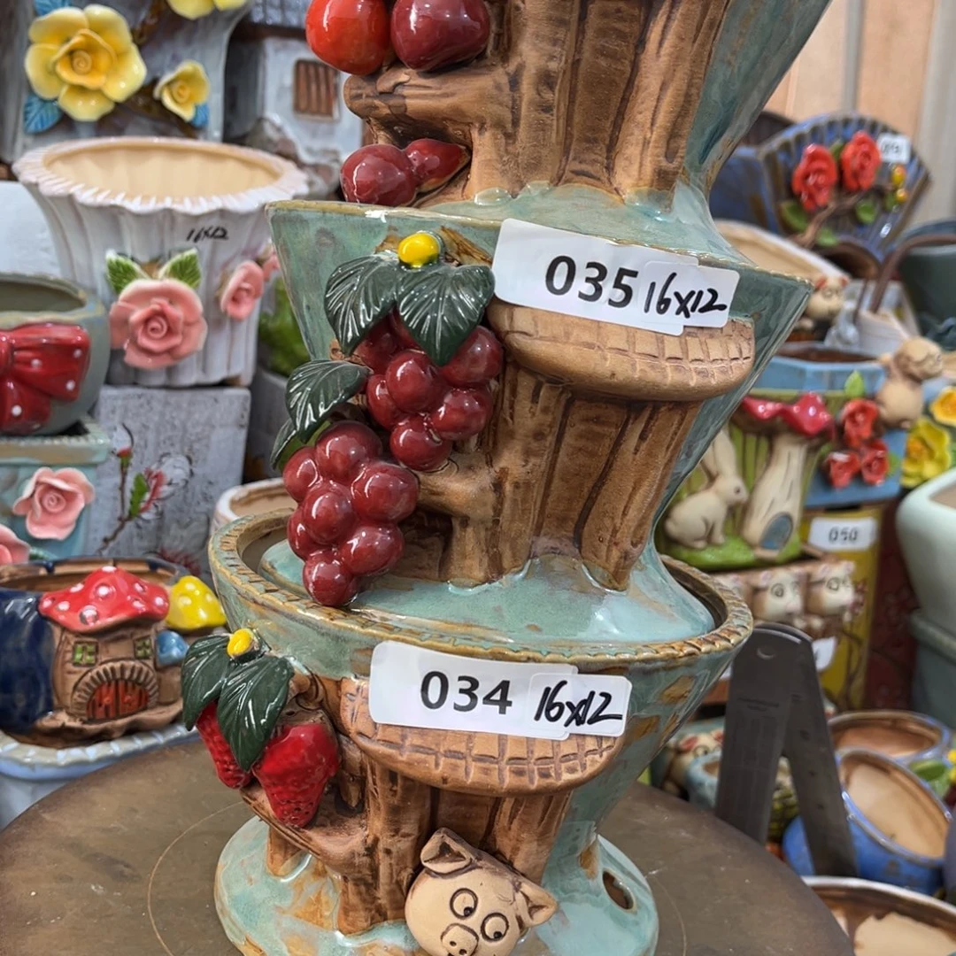 粗陶多肉花盆花盆