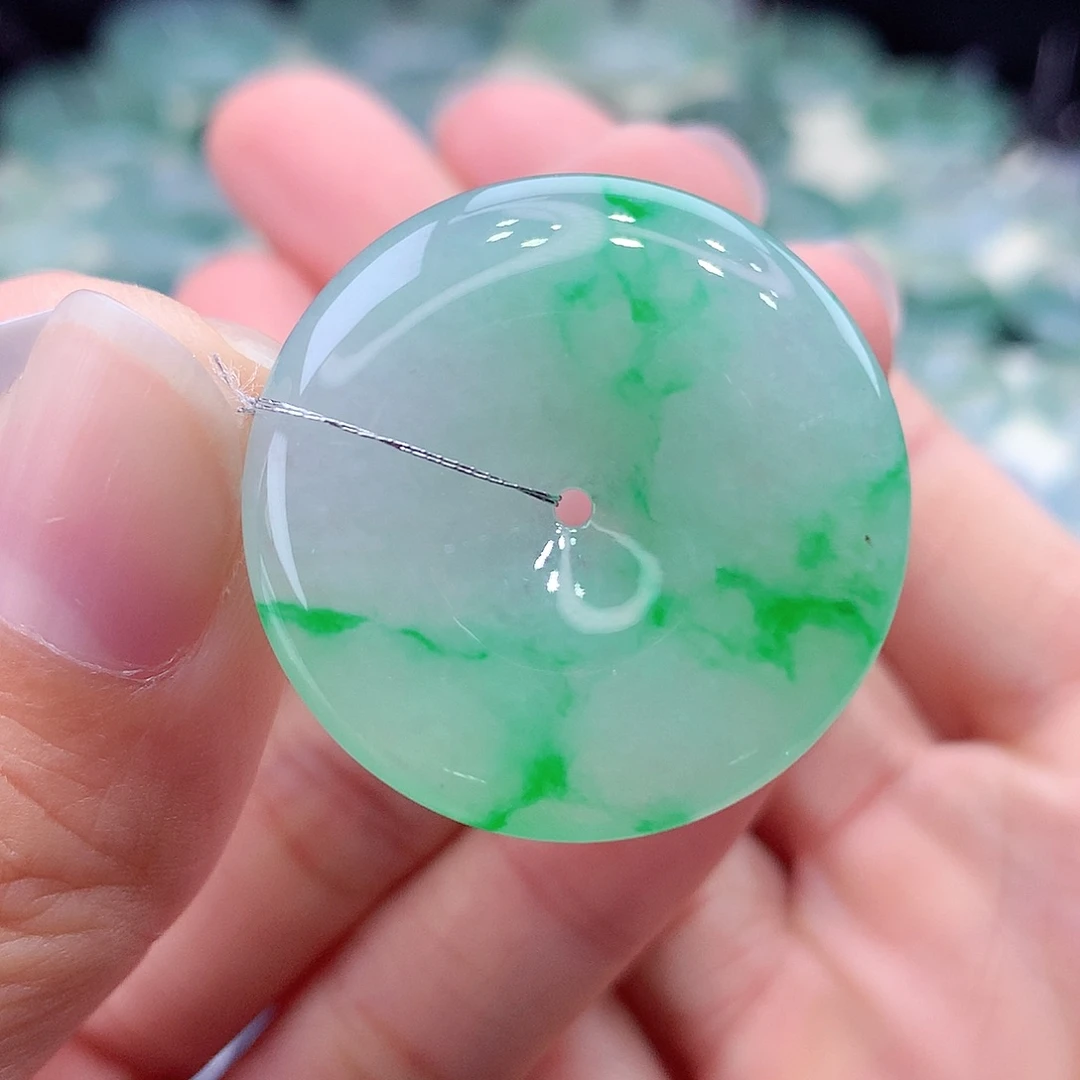 颈饰未镶嵌翡翠编号118尺寸29.2-5.5