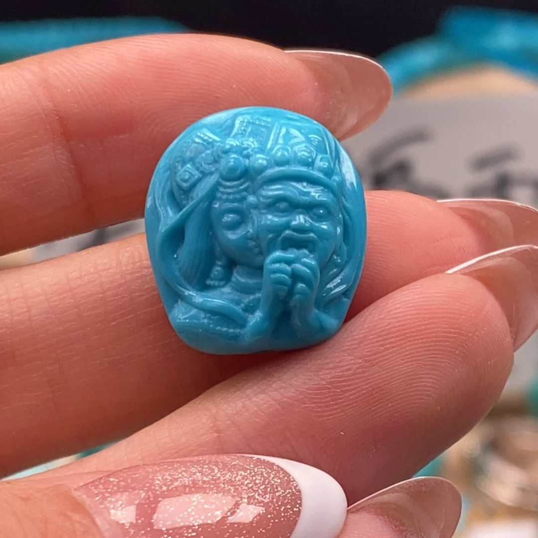 未镶嵌绿松石挂件