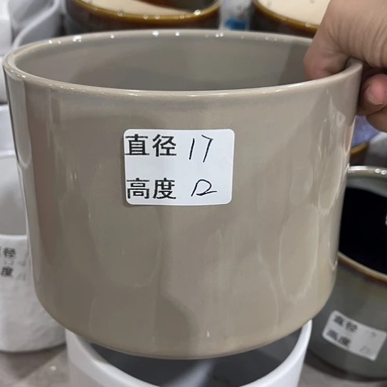 多肉绿植陶瓷花盆9.9包邮，有孔