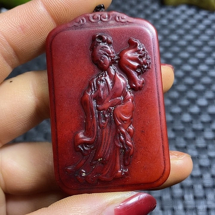 紫金钵盂菩提吊坠