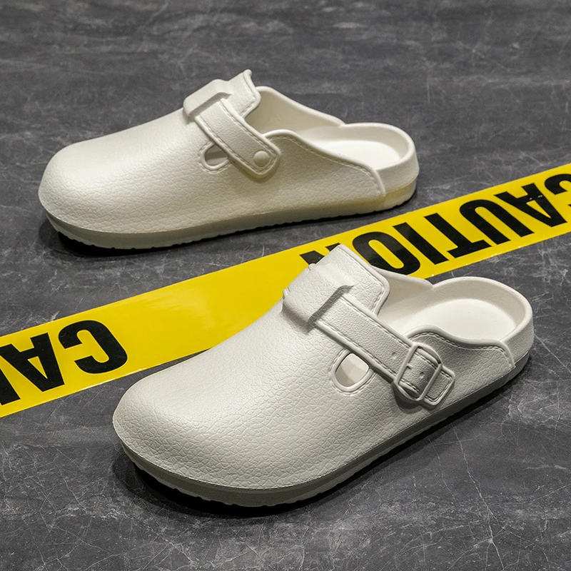 迪沐夕包头勃肯拖鞋男女情侣拖鞋防滑女款男生男款德比软底拖鞋