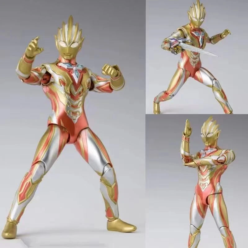 银河初升捷德奥特曼手办SHF泽塔迪迦赛罗索玩具关节可动人偶模型