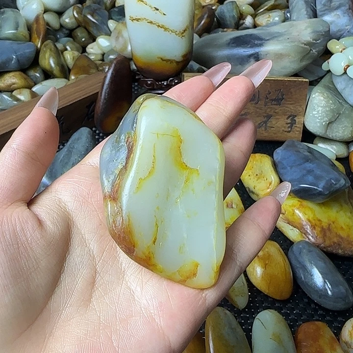 廖***成和田玉（糖玉）未镶嵌挂件