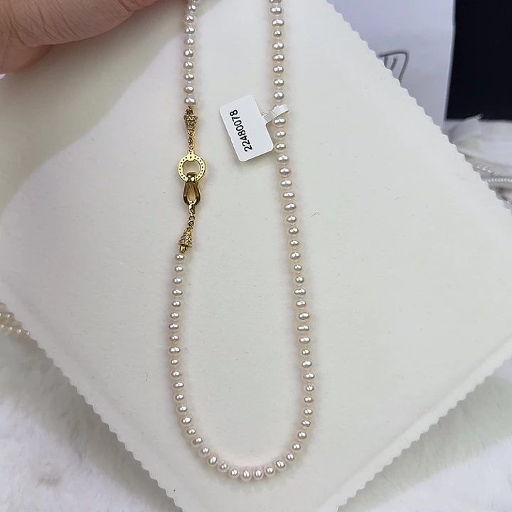 123淡水珍珠银S925镶嵌