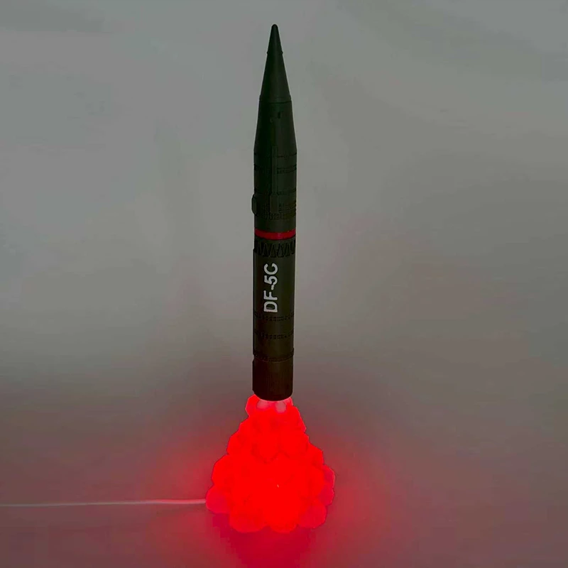 DF-5C覆盖全球导弹模型液体洲际战略武器东风5C可变色发光玩具男3