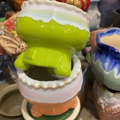 陶瓷Q400绿色，橙色1613313