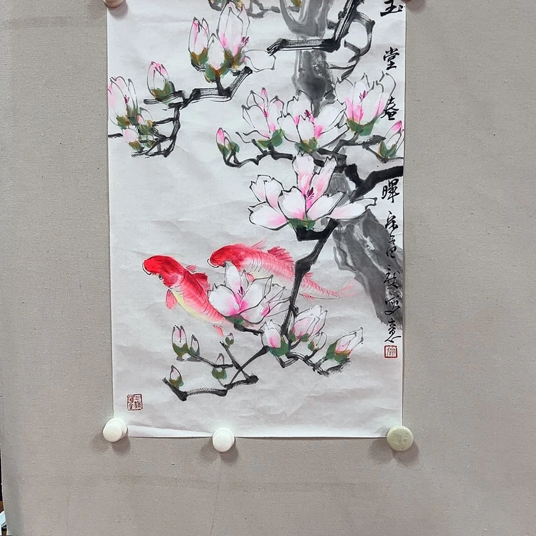 国画宋孟秋老师艺术精品