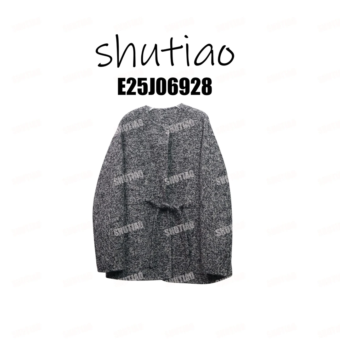 【SHUTIAO】2025秋冬：新款小众设计款外套E25J06928