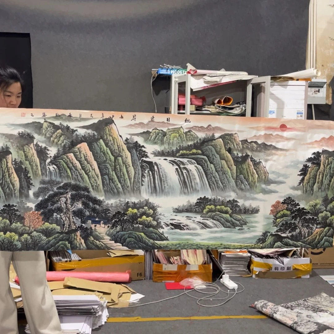 国画协会绘画作品多次贵绘作品