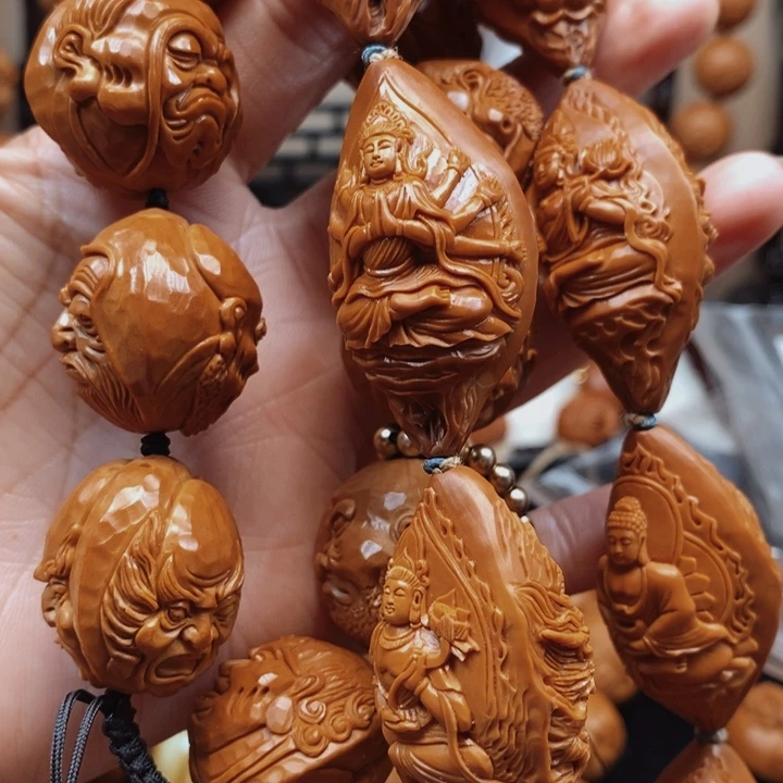 橄榄核手串/手链蓄*龙万佛2.3