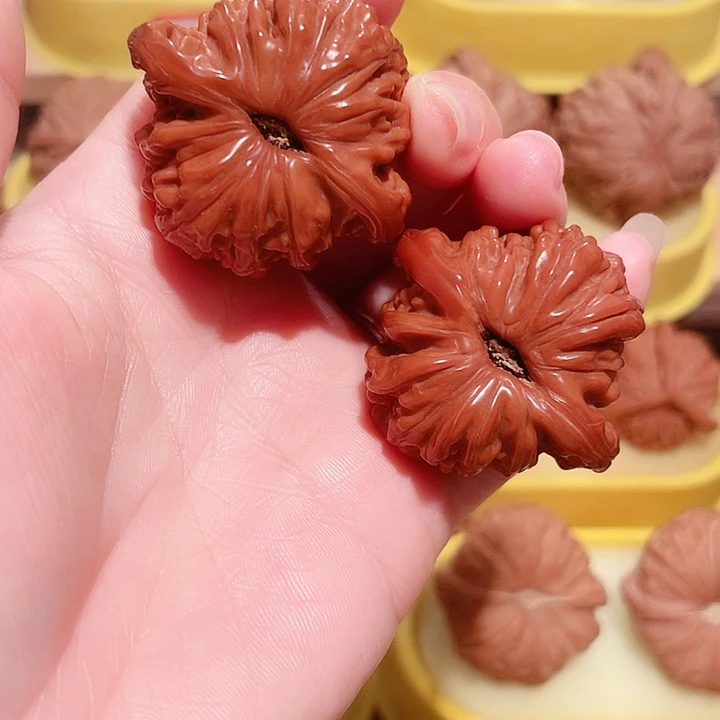 把件文玩核桃四座楼