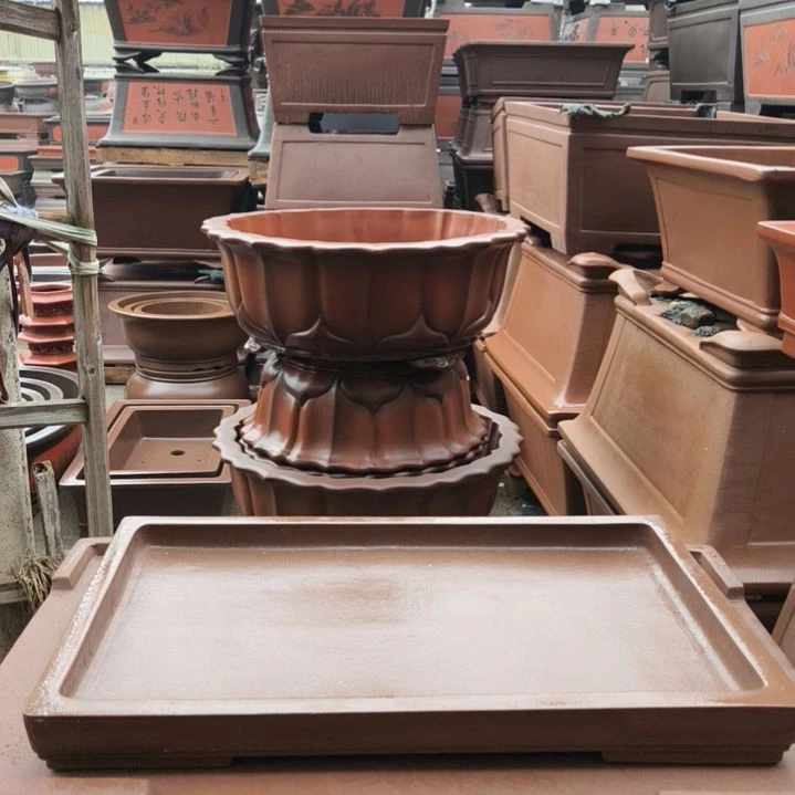 兰***遇外径80-50-9紫泥长方水底1个