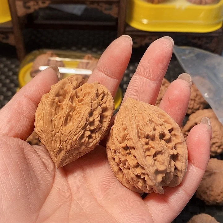 吊坠文玩核桃张*驴