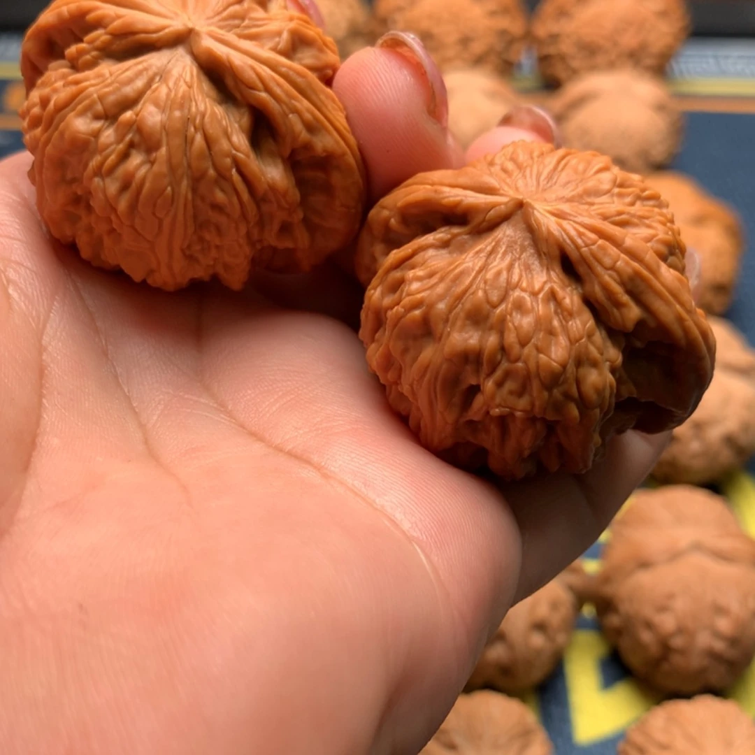 【闪购商品】把件文玩核桃白狮子41