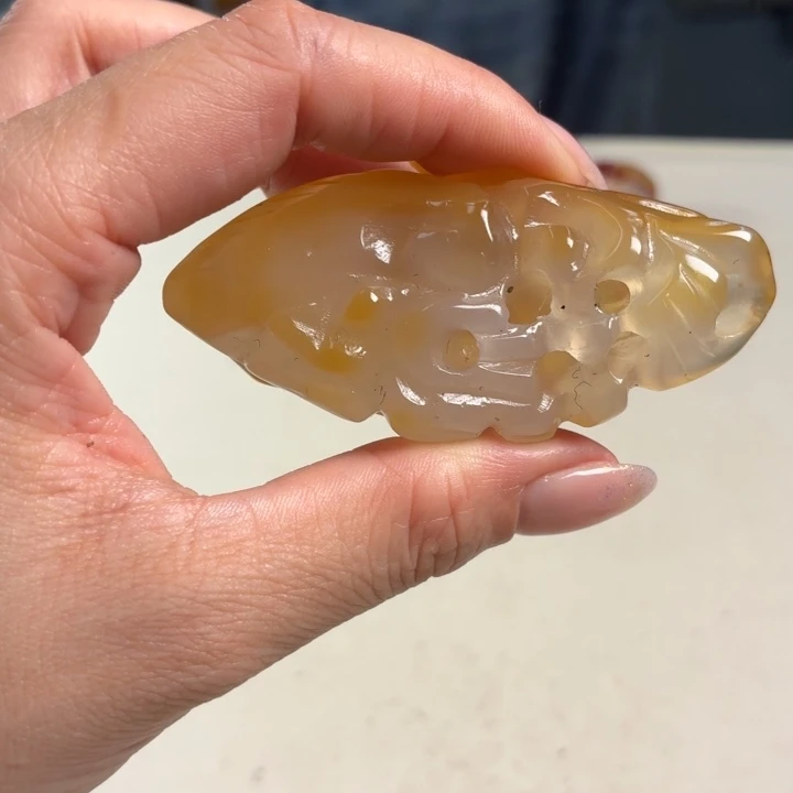 玛瑙/玉髓未镶嵌吊坠(不含链)