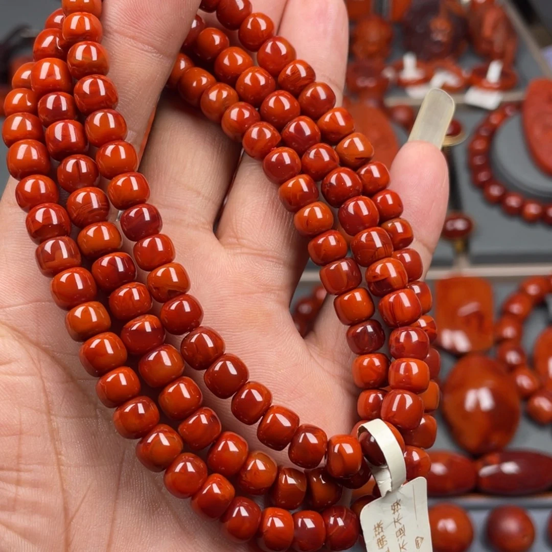 南红玛瑙未镶嵌珠宝奇石多圈7