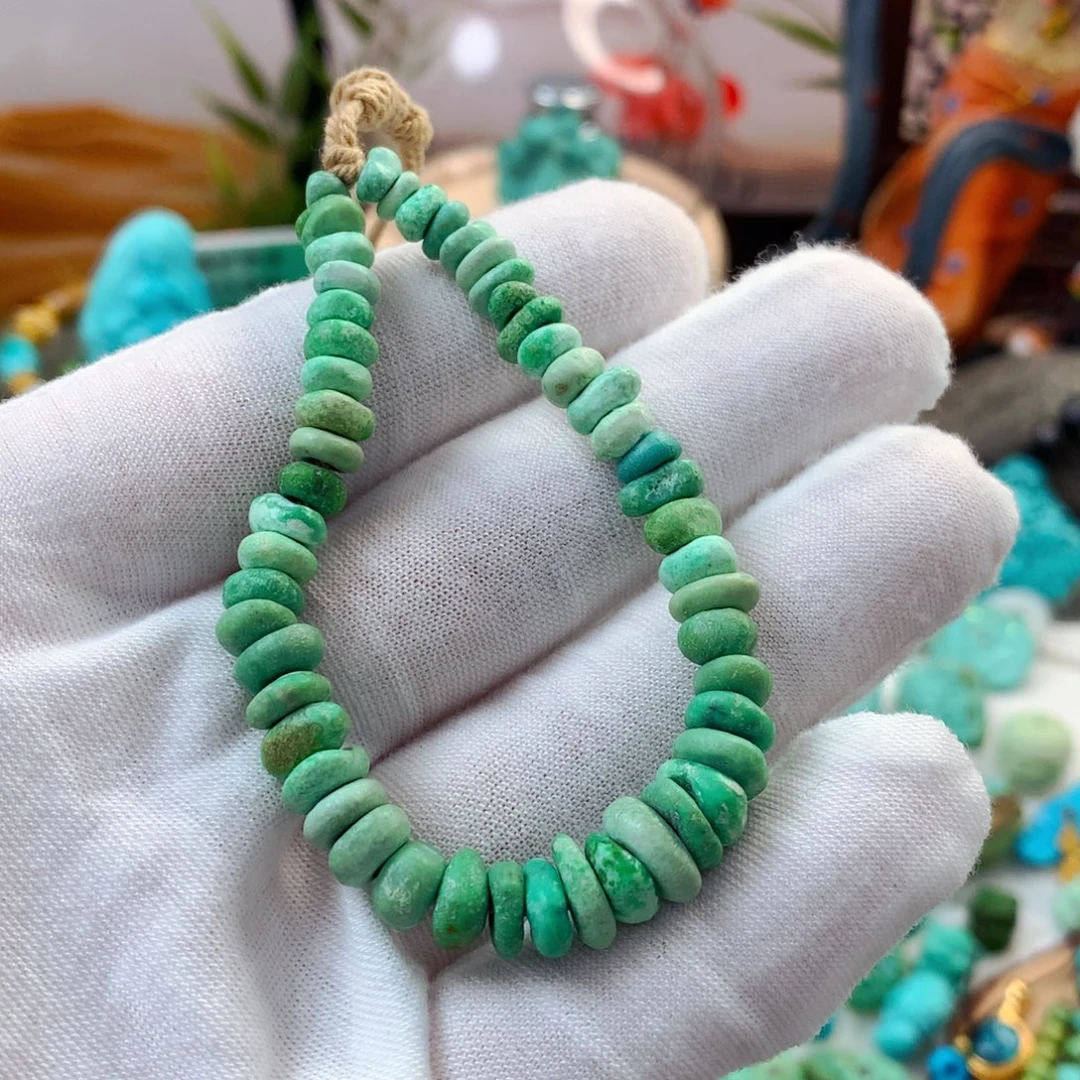绿松石未镶嵌珠宝半成品