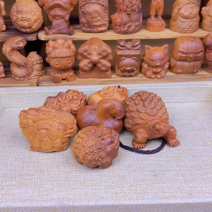 柏木（崖柏）崖柏手把件