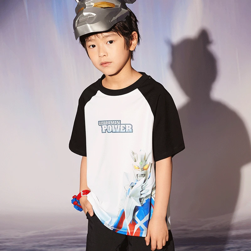 男中童功能速干奥特曼短袖T（110-150码）1322B55Y