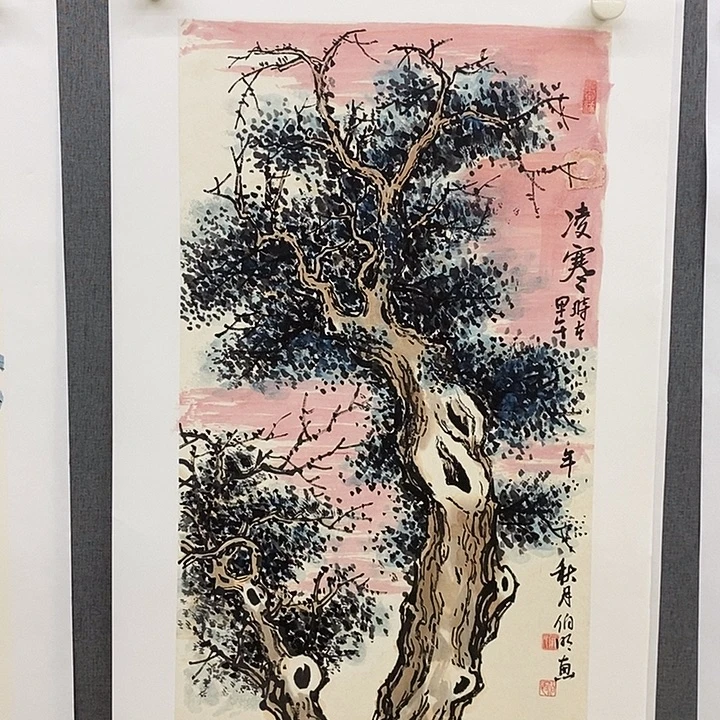 国画手绘手写作品159