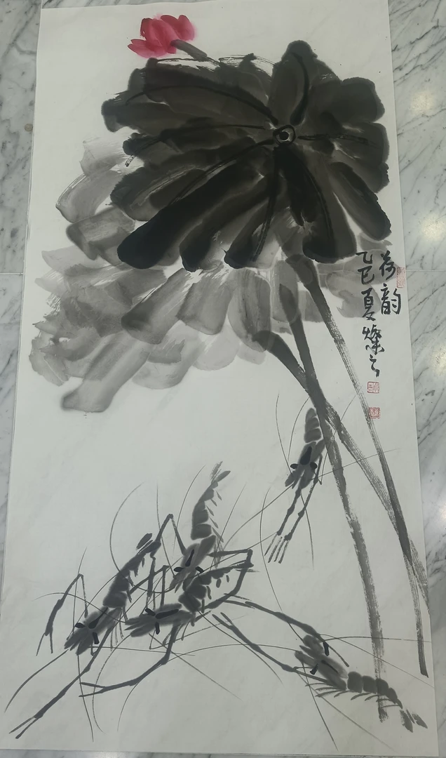 赵1国灿老师亲笔国画