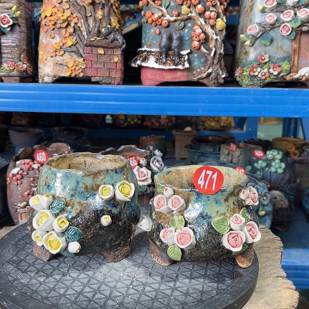 福利471 号陶然花器手工花盆