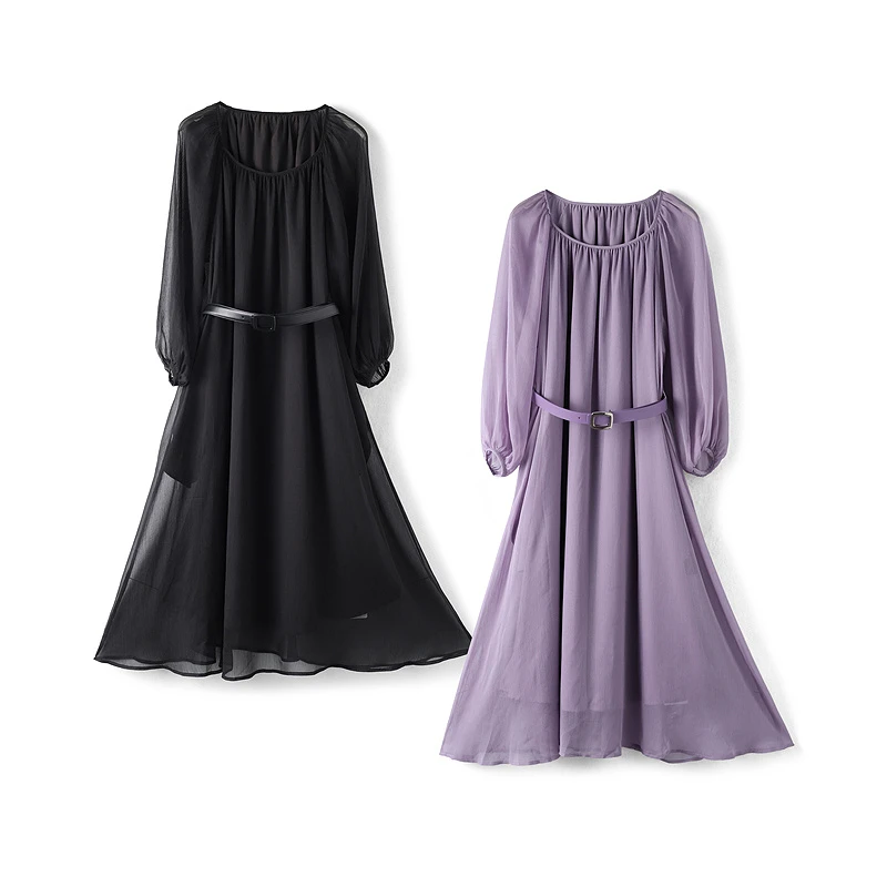 36846【祖系列】女神公主雪纺连衣裙MZAQ59672