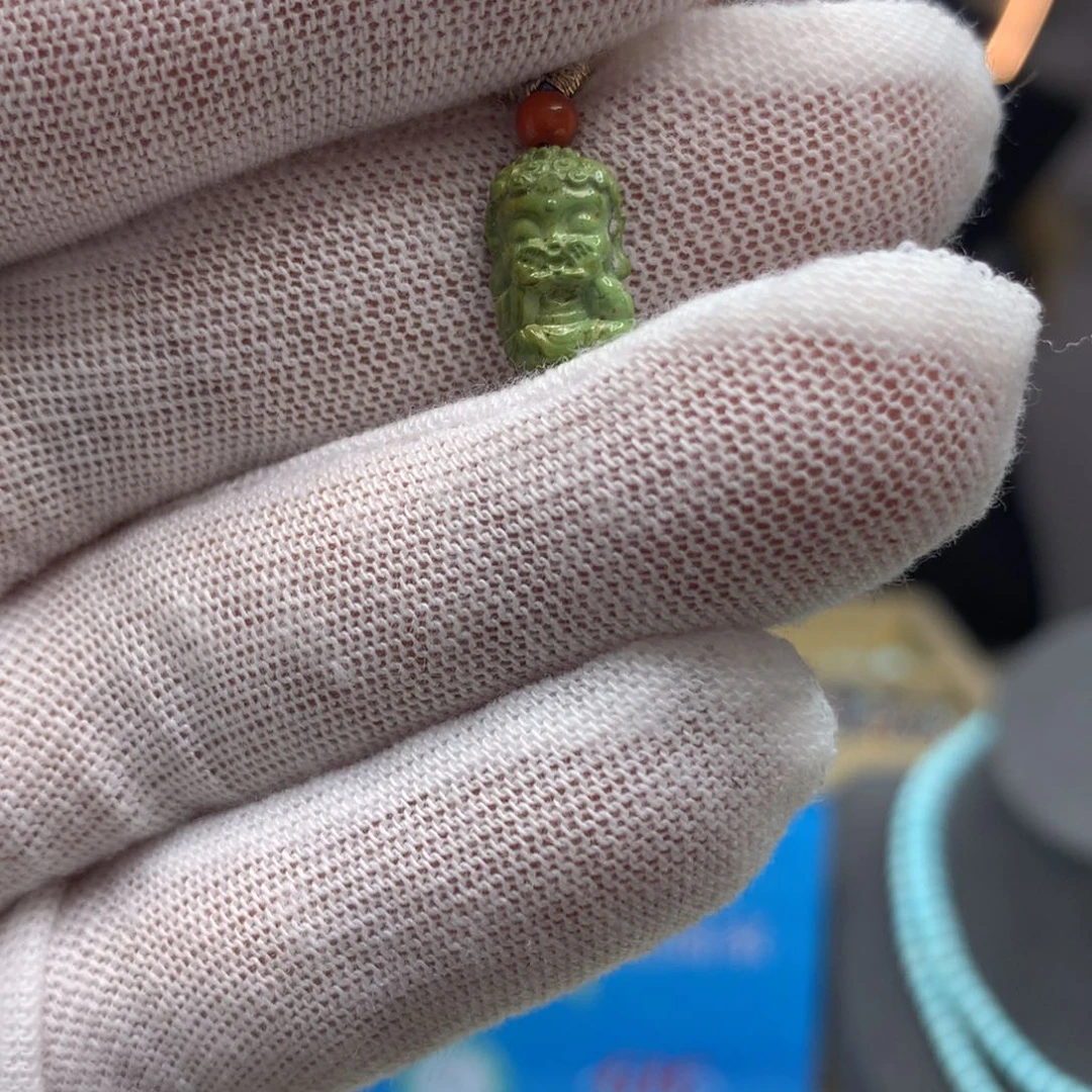 绿松石挂件未镶嵌