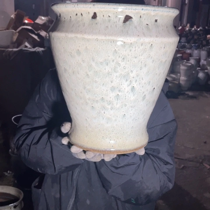 紫砂花盆口25高30正品正品