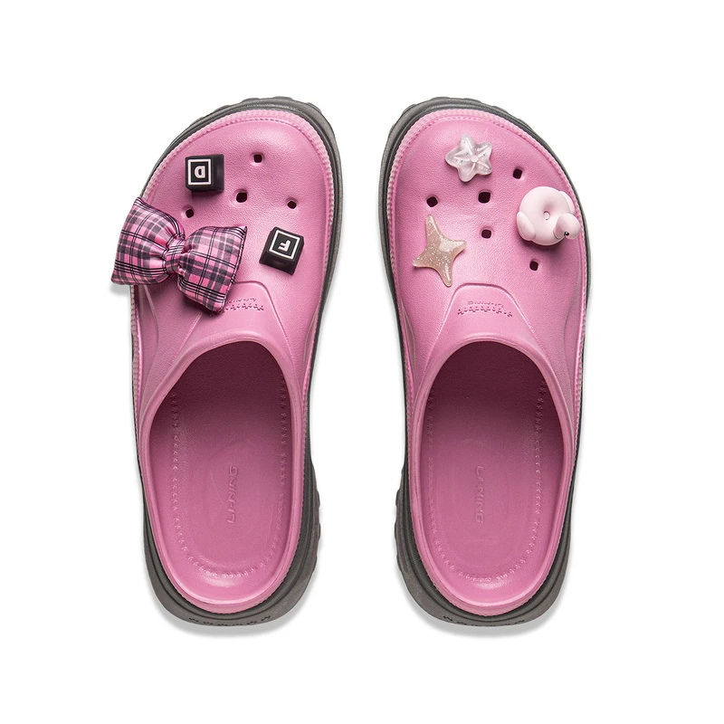 李宁（lining）女子PROJECT 穆勒拖潮流拖鞋拖鞋凉鞋AGAV004-7