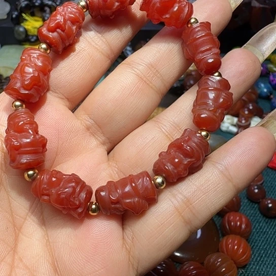 未镶嵌颈饰玛瑙/玉髓